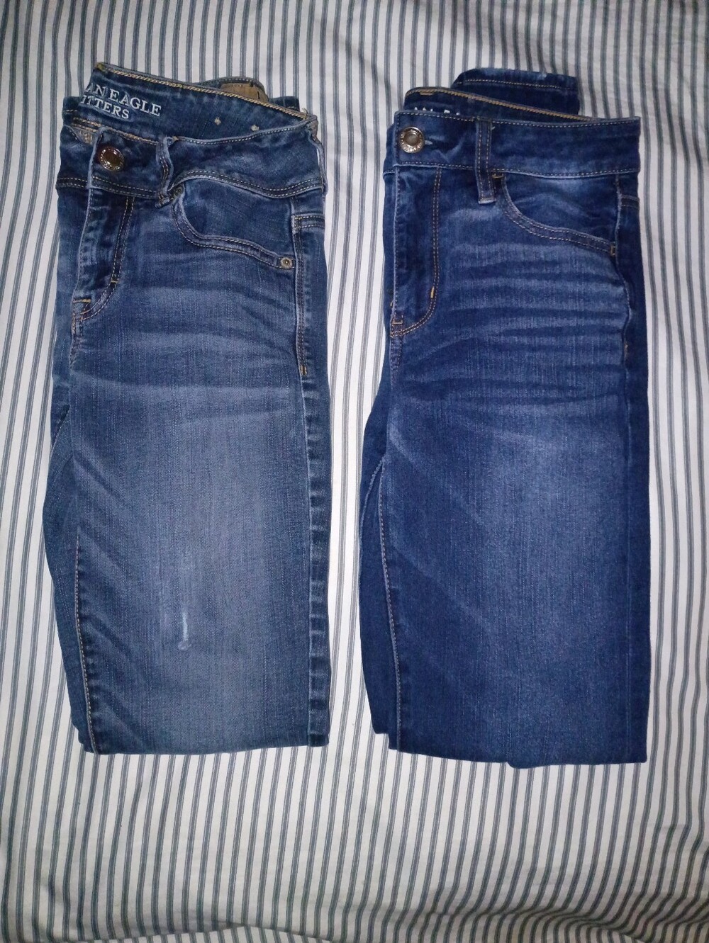 American Eagle Outfitters Women’s Blue Jeans Duo Size 4 Regular